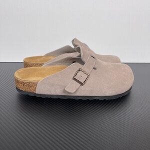 Birkenstock Suede Clogs